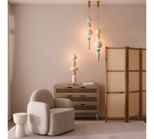 Настольная лампа декоративная Maytoni Adore MOD297TL-L24BS3K