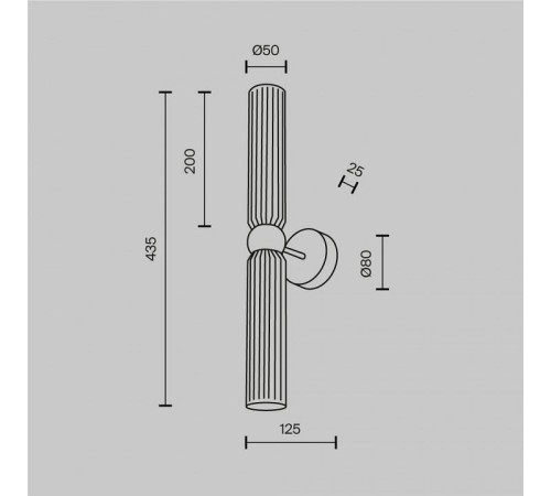 Бра Maytoni Antic MOD302WL-02GR1