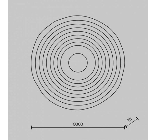 Накладной светильник Maytoni Sparkle MOD343WL-L5BS3K1