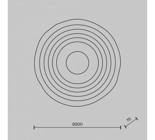 Накладной светильник Maytoni Sparkle MOD343WL-L5BS3K