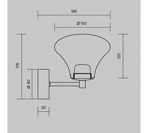 Бра Maytoni Dynasty MOD402WL-L3BS3K