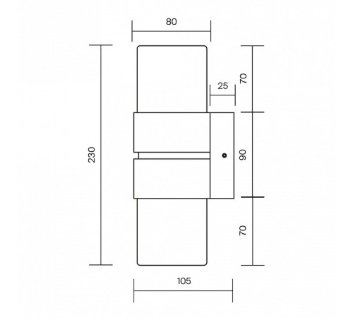 Накладной светильник Maytoni Torris MOD505WL-L12BS3K