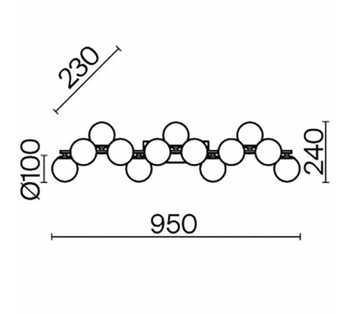 Бра Maytoni Dallas MOD547WL-13BS