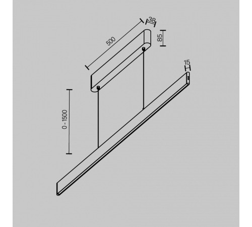 Подвесной светильник Euphoria P109PL-36W2.7-6K-W