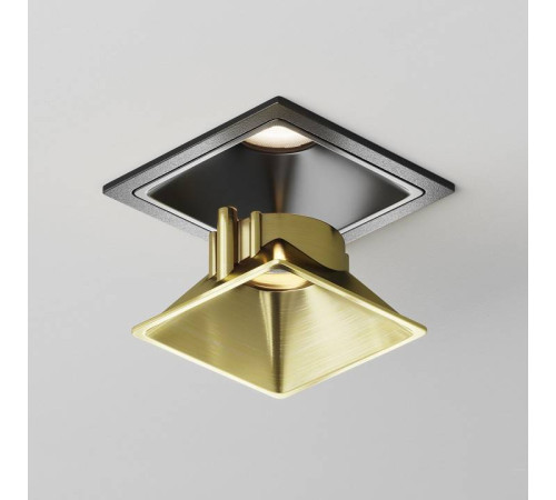 Рамка на 1 светильник Maytoni Ring Ring8-10W-SQ-BS