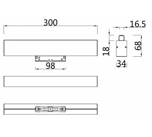 Светильник накладной Maytoni BASIS 12 Вт 4000 K белый TR012-2-12W4K-W