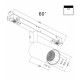 Светильник на штанге Maytoni Focus LED TR032-4-5W3K-W-DS-B
