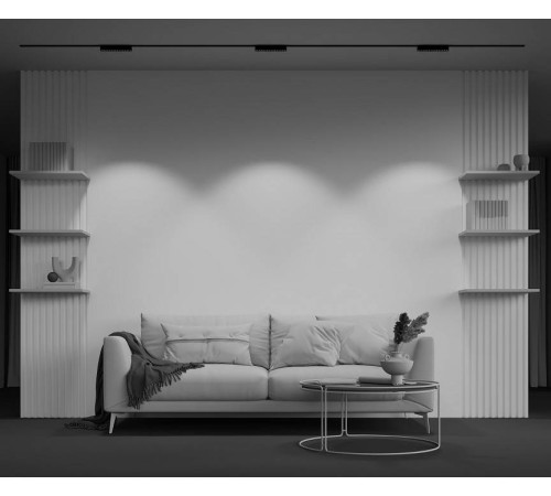 Накладной светильник Maytoni Points TR082-1-12W4K-M-B