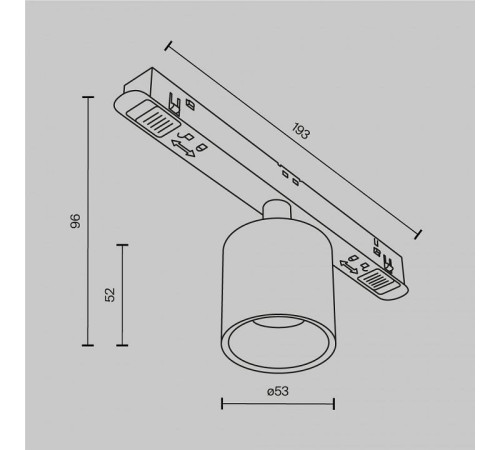 Светильник на штанге Maytoni Alfa S TR132-2-7W3K-W
