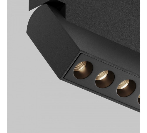 Накладной светильник Maytoni Points 12 Вт CCT черный TR224-1-12WCCT-M-B