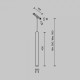 Подвесной светильник Maytoni Technical Focus Led TR245-4-7WTW-DSZ-B