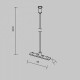 Подвес для трека Maytoni Accessories for tracks Exility TRAM034SW-2S