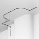 Трек накладной Maytoni Technical Busbar trunkings Levity TRX184-111B-1