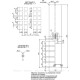 Накладка сифона Allen Brau Infinity для поддона 120х90 мм медь браш 8.210N4-60