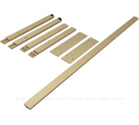 Опора для тумбы Allen Brau REALITY 121 латунь браш H=335 мм 1.320B15.03