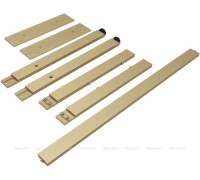 Опора для тумбы Allen Brau REALITY 91 латунь браш H=335 мм 1.320B13.03