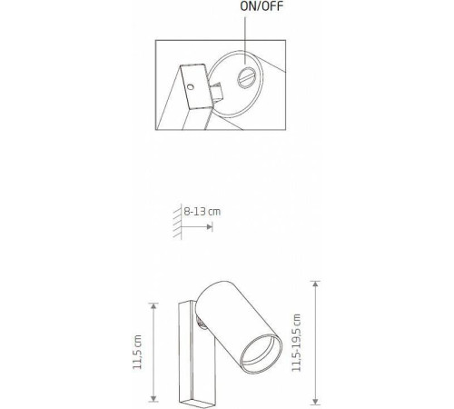 Бра Nowodvorski Mono 7764