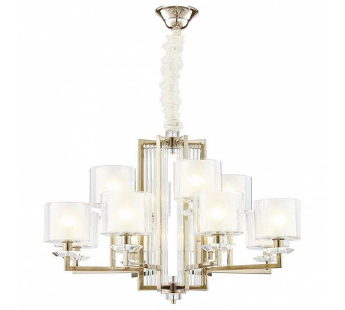 Подвесная люстра Newport 4400 4408+4/C gold