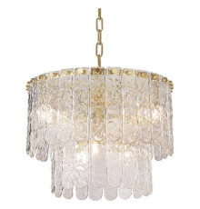 Подвесная люстра Newport DAISY 8370/30 C brass