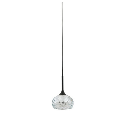 Подвесной светильник Newport ZARA 7241/S mat.black clear