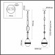Подвесной светильник Odeon Light Krema 5441/1A
