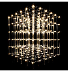 Подвесная люстра O-LUCE Cosmic Glass ячейка 15х15 см 1094011-0