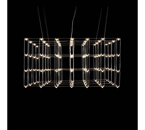 Подвесная люстра O-LUCE Cosmic Glass ячейка 20х20 см 11787611-2