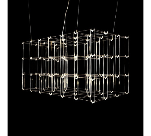 Подвесная люстра O-LUCE Cosmic Glass ячейка 20х20 см 11787611-2