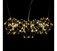 Подвесная люстра O-LUCE Bjork круглая без вставок 11810-4