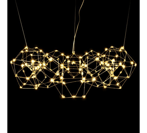 Подвесная люстра O-LUCE Bjork круглая без вставок 11810-4