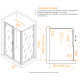 Душевой уголок RGW Passage PA-045 1200x900 мм 350804529-21