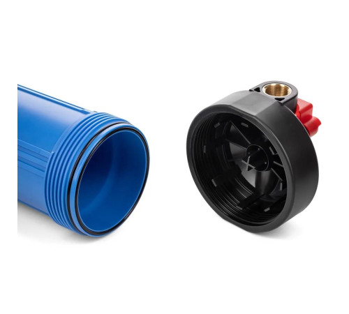 Корпус магистрального фильтра Гейзер C23 10BB синий 50784