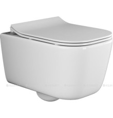 Унитаз подвесной Ceramica Nova New Day с тонким сиденьем CN3005