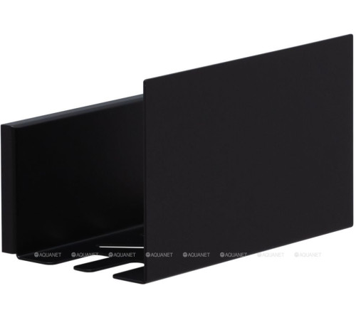 Полка Aquanet Магнум 200х120х100 мм черный матовый 00274190