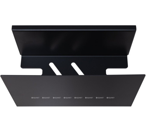 Полка Aquanet Магнум 200х120х100 мм черный матовый 00274190