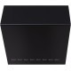Полка Aquanet Магнум 225х225х96 мм квадратная черный матовый 00302223