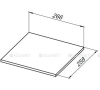 Полка для стеллажа Allen Brau LIBERTY 30 см marble 1.33009.M