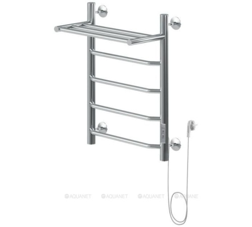 Полотенцесушитель электрический Aquanet Fiona с полкой 60х50 ТЭН справа 00281998