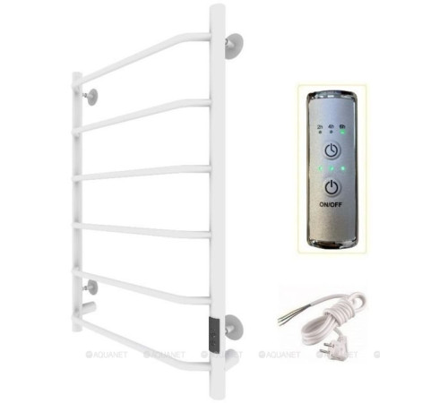 Полотенцесушитель водяной Тругор Пэк сп 6 80х50 белый матовый ВГП 00292150