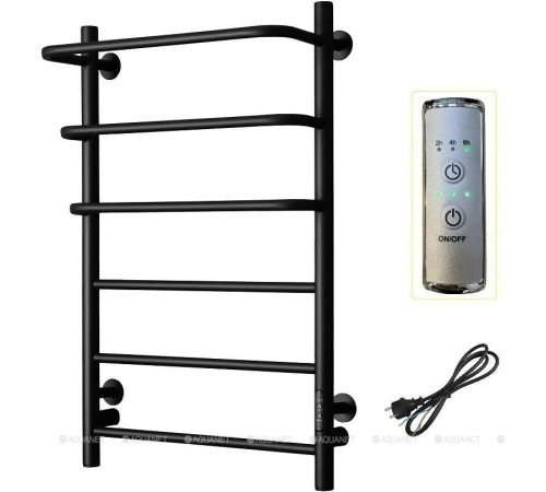 Полотенцесушитель водяной Тругор Пэк серия сп 19 80х50 см черный ВГП 00323541