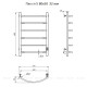 Полотенцесушитель водяной Тругор Пэк сп 5 80х50 см 32 мм 00-00031608