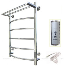 Полотенцесушитель водяной Тругор Пэк сп 5 П 80х50 см с полкой 32 мм 00-00031628