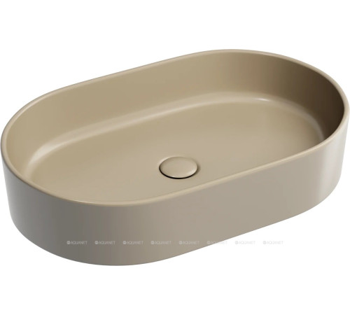 Раковина-чаша накладная Ceramica Nova Element 608х385х122 мм капучино матовый CN6048MC