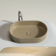 Раковина-чаша накладная Ceramica Nova Element 608х385х122 мм капучино матовый CN6048MC