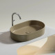 Раковина-чаша накладная Ceramica Nova Element 608х385х122 мм капучино матовый CN6048MC