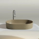 Раковина-чаша накладная Ceramica Nova Element 608х385х122 мм капучино матовый CN6048MC