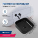 Раковина накладная Aquanet CITY-1-MB 385х385х140 мм черный матовый 00245837