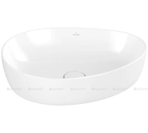 Раковина накладная Villeroy & Boch Antao 510x400x146 мм Альпийский белый 4A7351R1