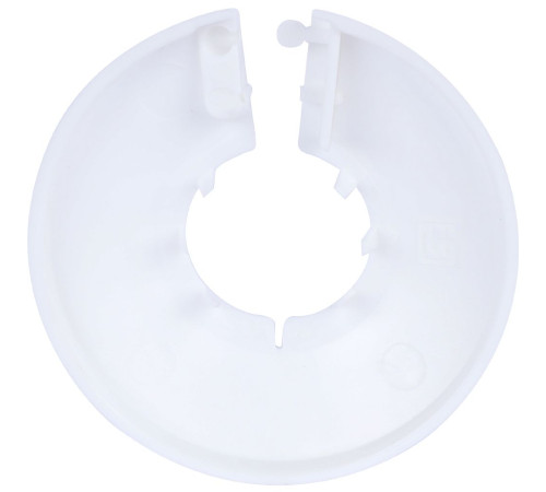 Розетка с защелкой LUXOR 518 1/2 белая 67790221