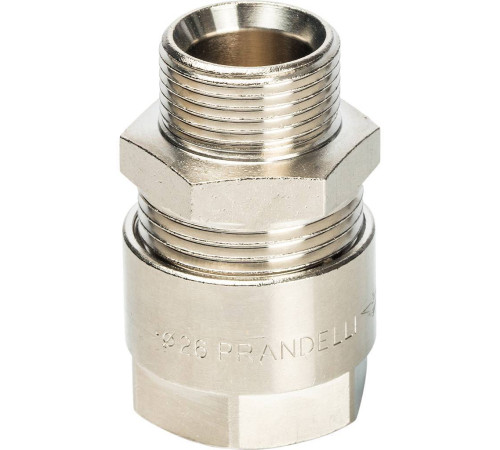 Муфта с наружной резьбой Prandelli Multyrama 26x3.0-3/4 103.01.12.6